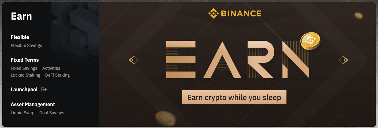 Passive Income with Binance