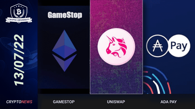 Gamestop Launches NFT Marketplace, Uniswap Phishing Exploit, ADA Pay Live On Odoo