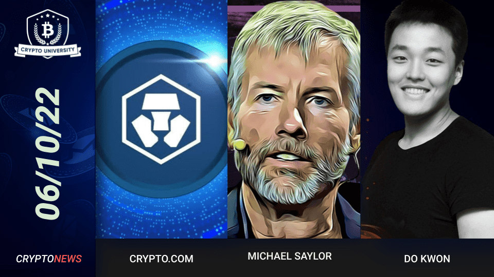 <strong>Crypto.com Adds Google Pay and Apple Pay, Michael Saylor Bitcoin Giveaway, Do Kwon Debunks Frozen Funds </strong>