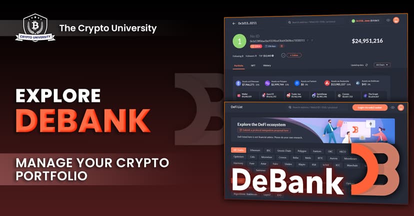 Exploring Debank: The Toolbox for Managing Your Crypto Portfolio