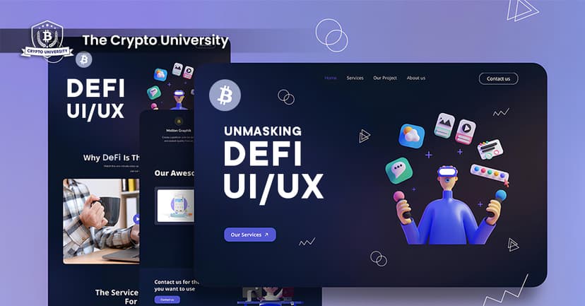 UNMASKING DEFI UI/UX.