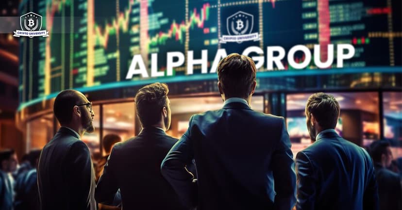 Crypto Alpha Groups: Gateway to crypto Success.